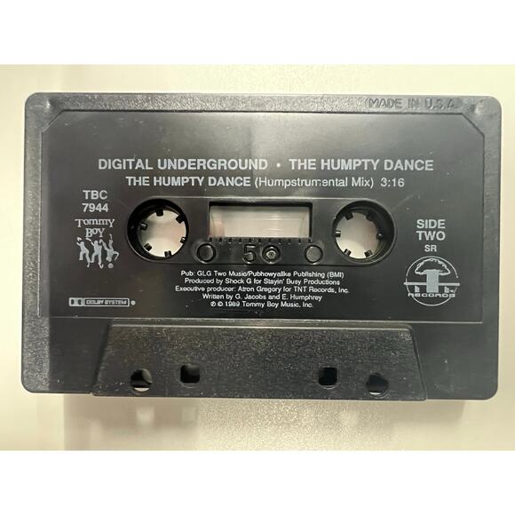 Vintage Cassette 1989 Digital Underground The Humpty Dance Mini-Hump Radio Mic - Picture 4 of 6